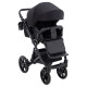 Універсальна коляска 2 в 1 Bair Kiwi Plus Soft bkp-452 чорний