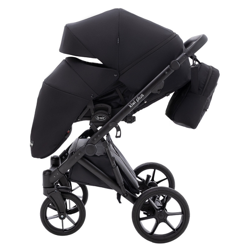 Універсальна коляска 2 в 1 Bair Kiwi Plus Soft bkp-452 чорний