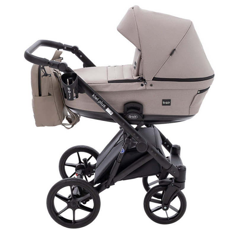 Універсальна коляска 2 в 1 Bair Kiwi Plus Soft bkp-455 капучино
