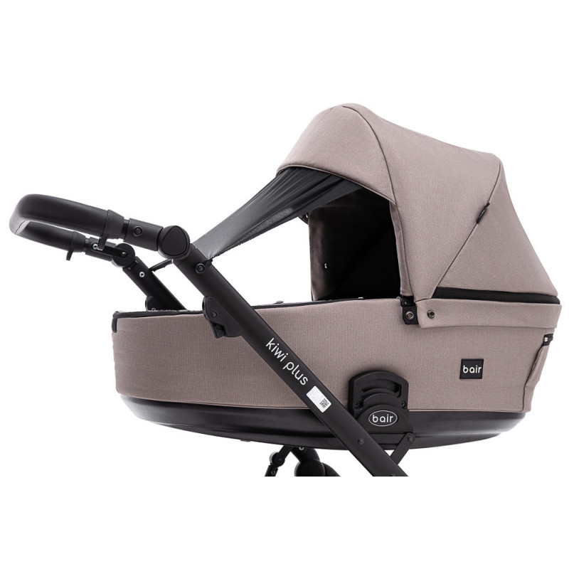 Універсальна коляска 2 в 1 Bair Kiwi Plus Soft bkp-455 капучино