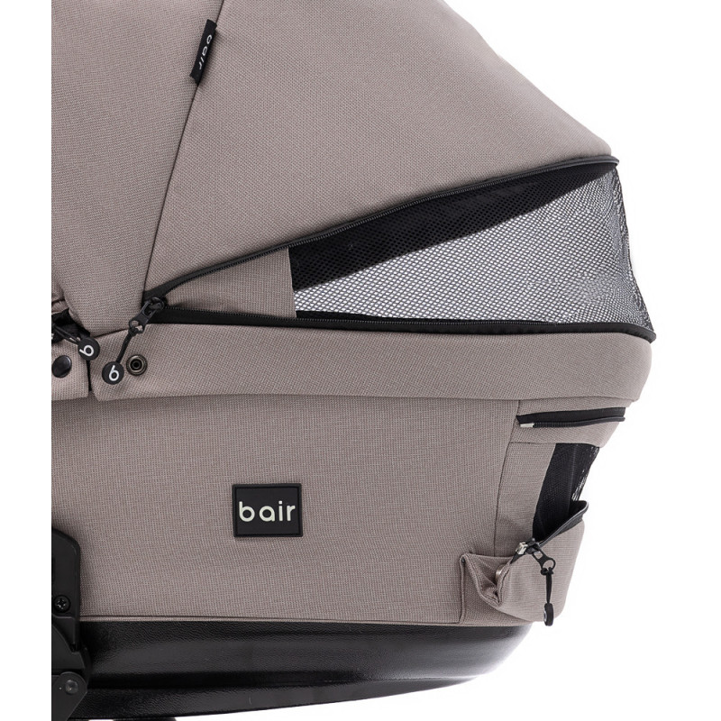 Універсальна коляска 2 в 1 Bair Kiwi Plus Soft bkp-455 капучино