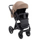 Універсальна коляска 2 в 1 Bair Kiwi Plus Soft bkp-857 темний капучино