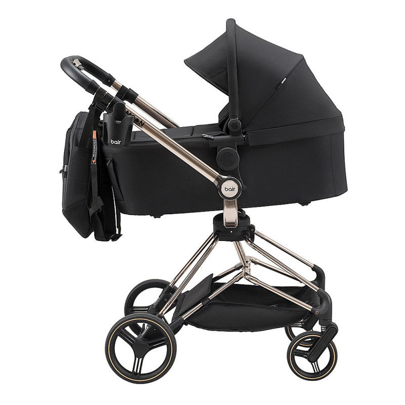 Універсальна коляска 2 в 1 Bair Moon Gold Edition MG-01 чорний
