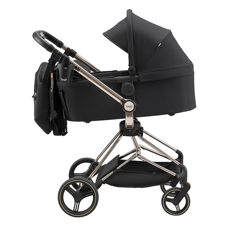 Універсальна коляска 2 в 1 Bair Moon Gold Edition MG-01 чорний