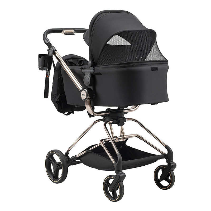 Універсальна коляска 2 в 1 Bair Moon Gold Edition MG-01 чорний