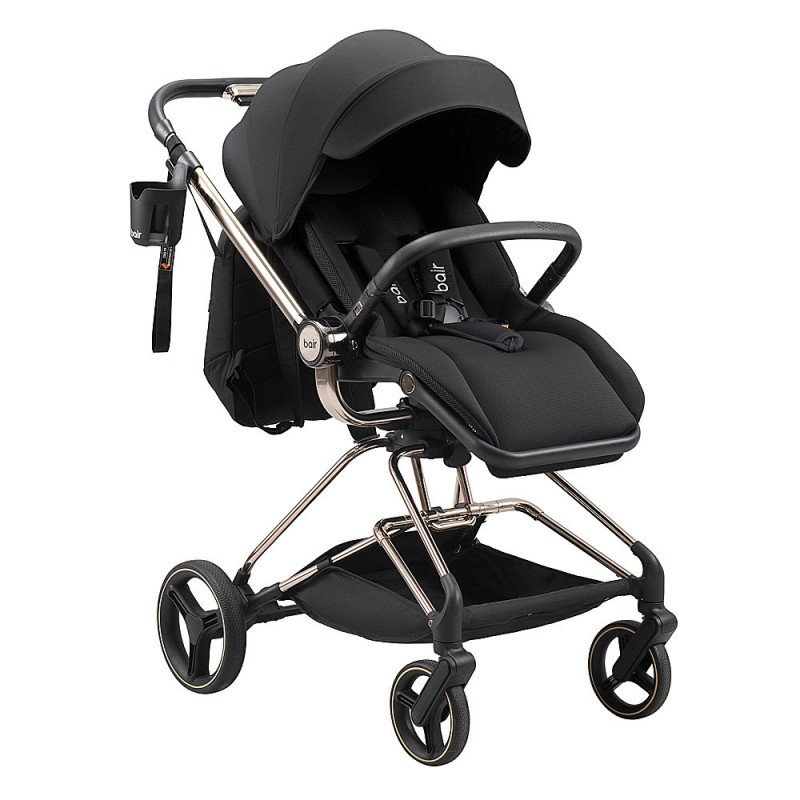 Універсальна коляска 2 в 1 Bair Moon Gold Edition MG-01 чорний
