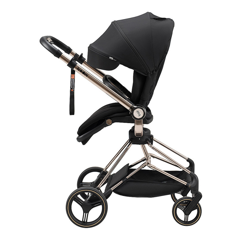 Універсальна коляска 2 в 1 Bair Moon Gold Edition MG-01 чорний