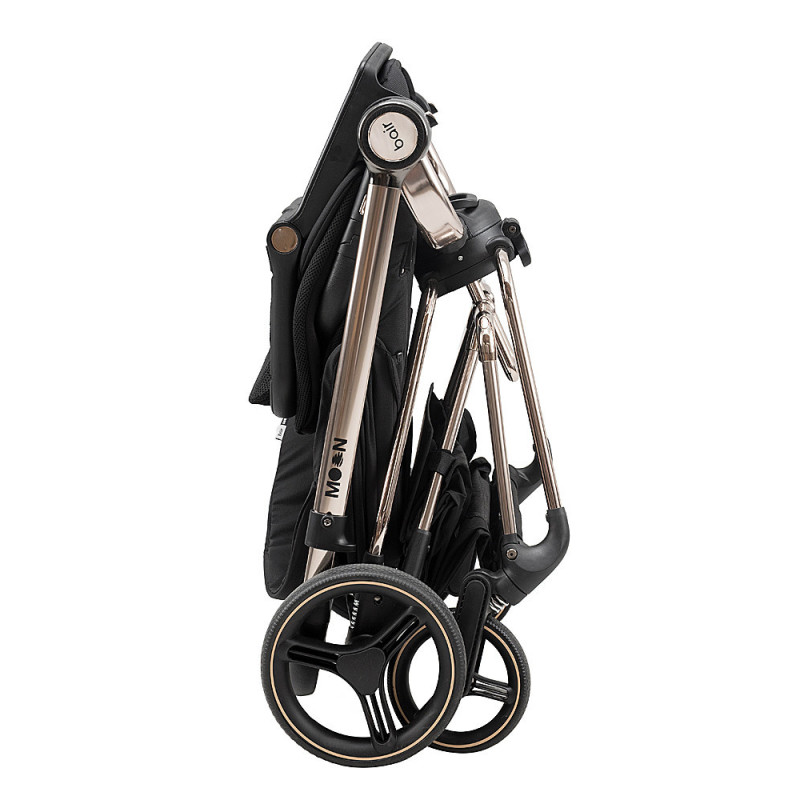 Універсальна коляска 2 в 1 Bair Moon Gold Edition MG-01 чорний