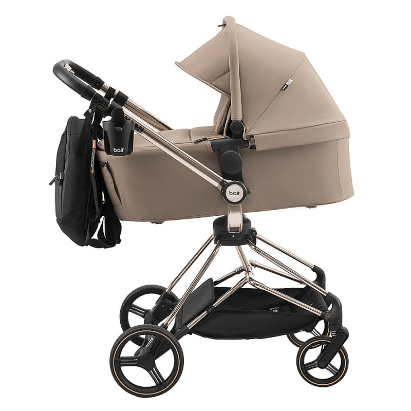 Універсальна коляска 2 в 1 Bair Moon Gold Edition MG-03 капучіно