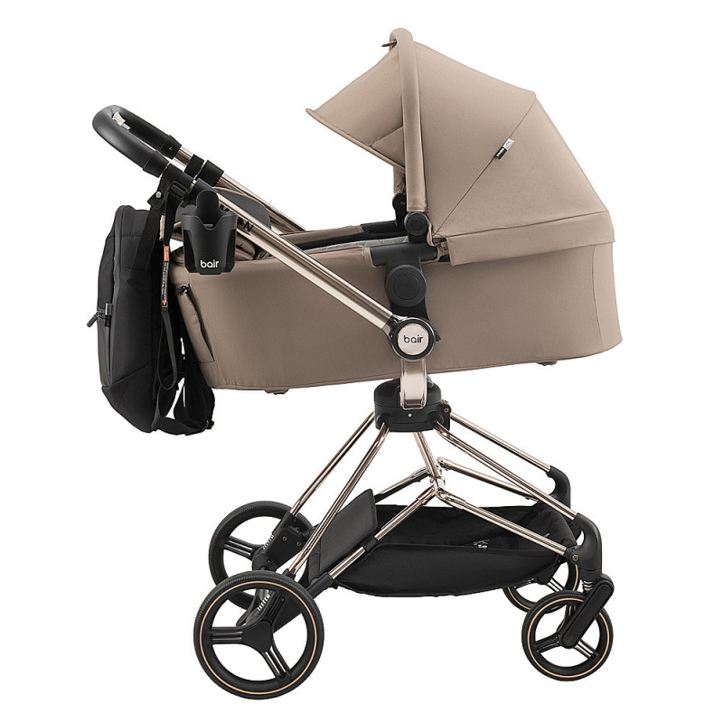 Універсальна коляска 2 в 1 Bair Moon Gold Edition MG-03 капучіно