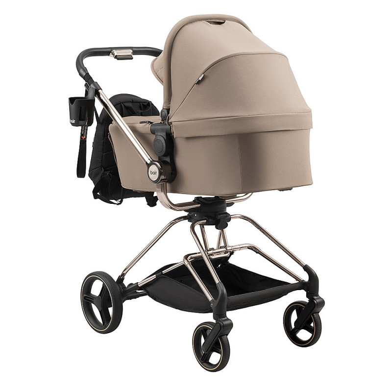 Універсальна коляска 2 в 1 Bair Moon Gold Edition MG-03 капучіно