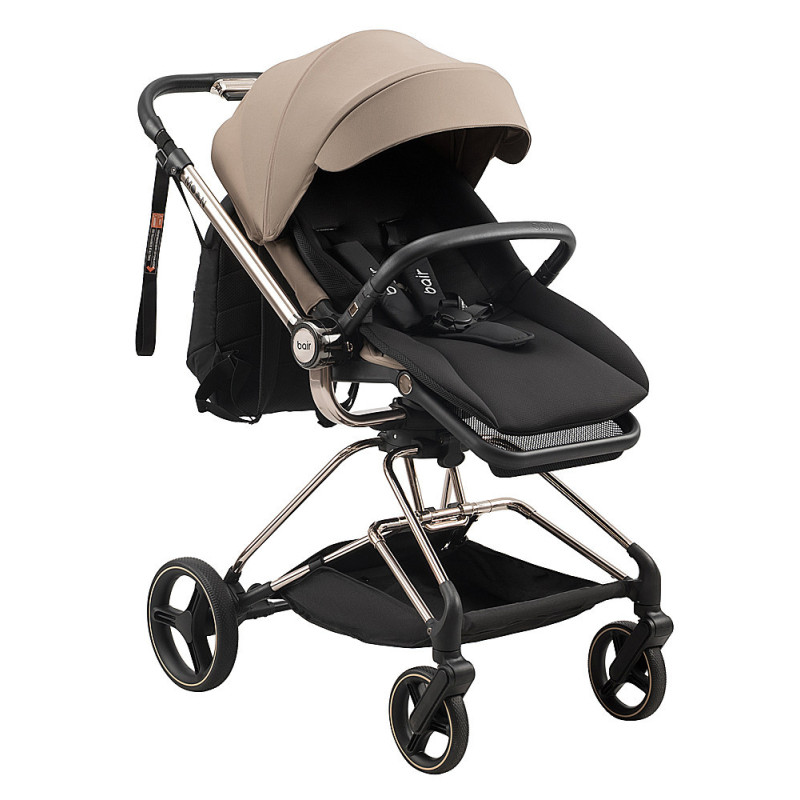 Універсальна коляска 2 в 1 Bair Moon Gold Edition MG-03 капучіно