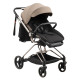Універсальна коляска 2 в 1 Bair Moon Gold Edition MG-03 капучіно