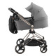 Універсальна коляска 2 в 1 Bair Moon Gold Edition MG-02 темно-сірий