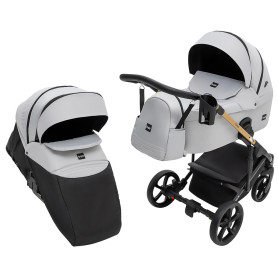 Універсальна коляска 2 в 1 Bair Onyx Soft сірий