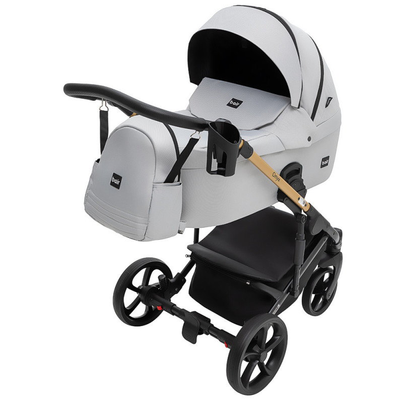 Універсальна коляска 2 в 1 Bair Onyx Soft сірий