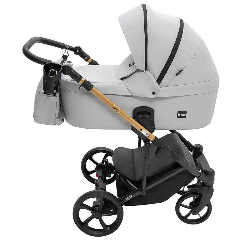 Універсальна коляска 2 в 1 Bair Onyx Soft сірий
