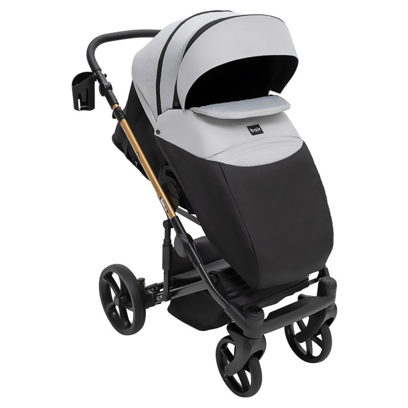 Універсальна коляска 2 в 1 Bair Onyx Soft сірий