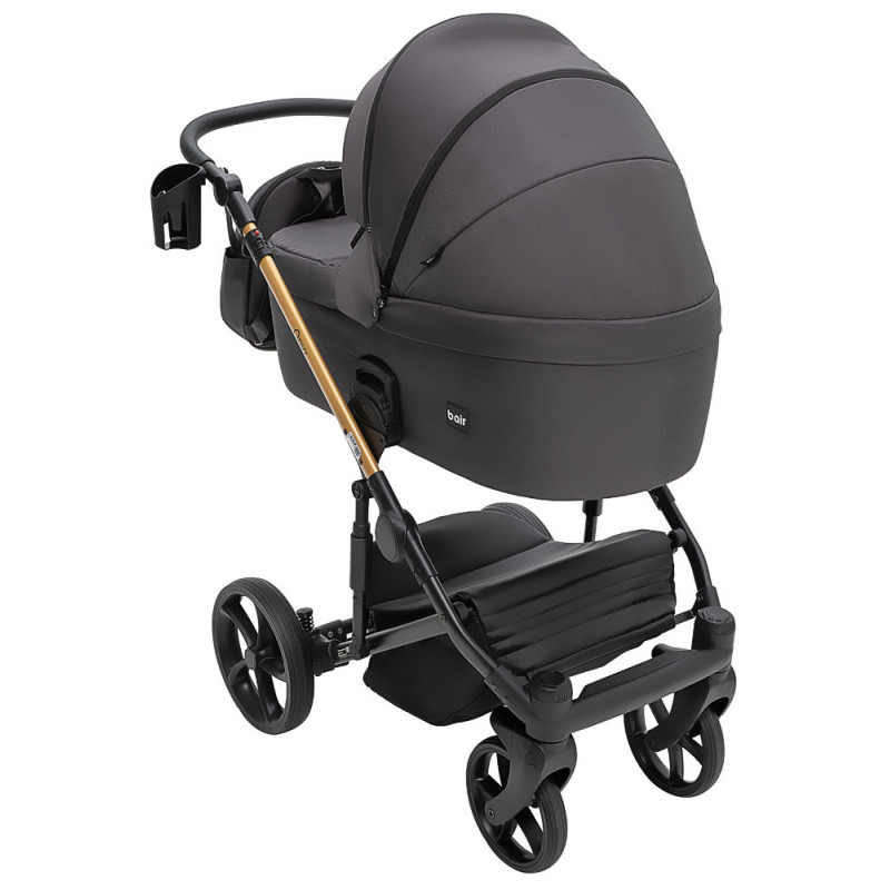 Універсальна коляска 2 в 1 Bair Onyx Soft чорний