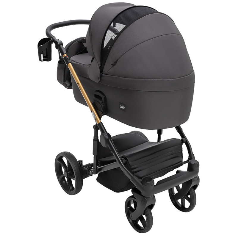 Універсальна коляска 2 в 1 Bair Onyx Soft чорний