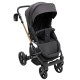 Універсальна коляска 2 в 1 Bair Onyx Soft чорний