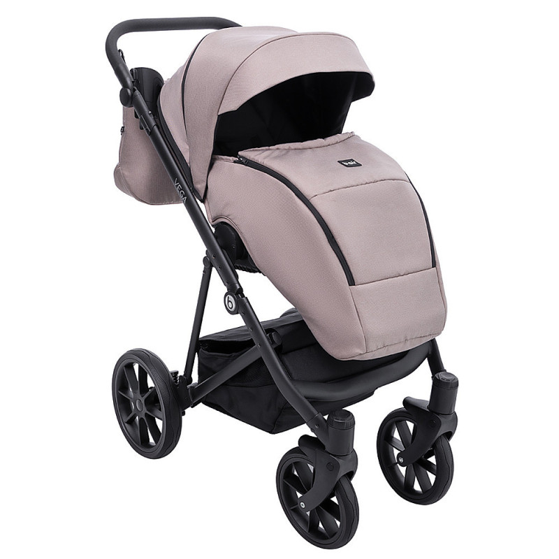 Універсальна коляска 2 в 1 Bair Vega Soft vs-02 sand капучино