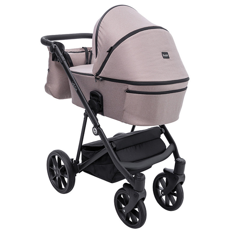 Універсальна коляска 2 в 1 Bair Vega Soft vs-02 sand капучино