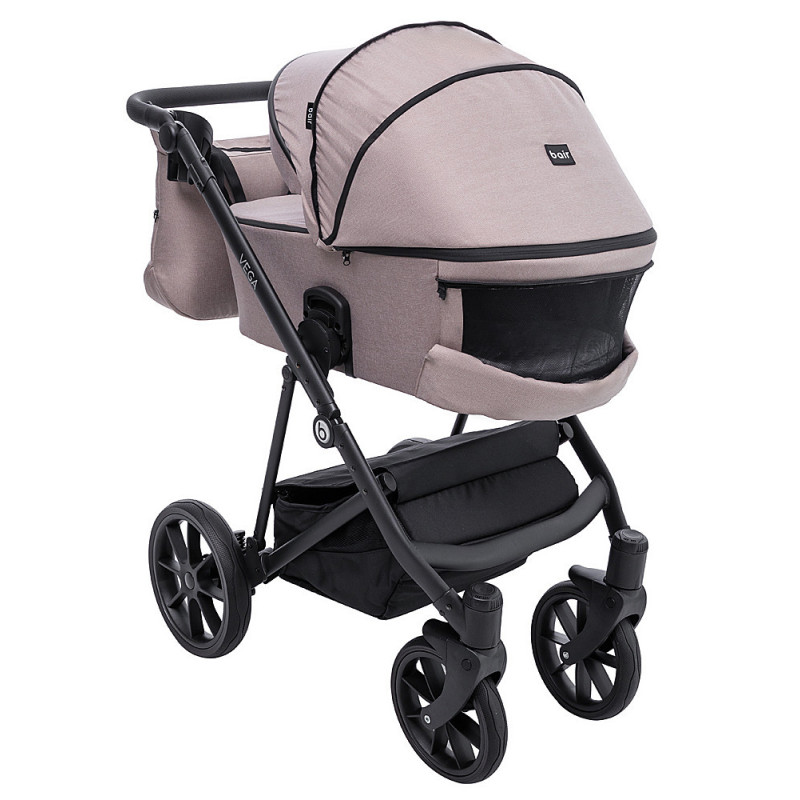 Універсальна коляска 2 в 1 Bair Vega Soft vs-02 sand капучино