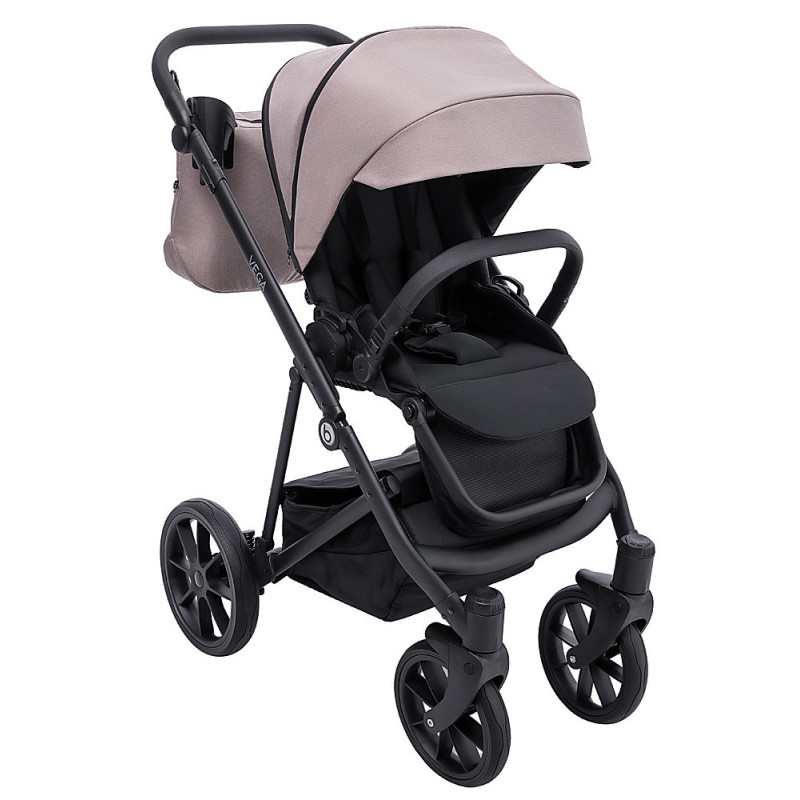 Універсальна коляска 2 в 1 Bair Vega Soft vs-02 sand капучино