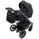 Універсальна коляска 2 в 1 Bair Vega Soft black чорний