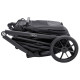 Універсальна коляска 2 в 1 Bair Vega Soft black чорний