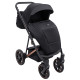 Універсальна коляска 2 в 1 Bair Vega Soft black magma чорний