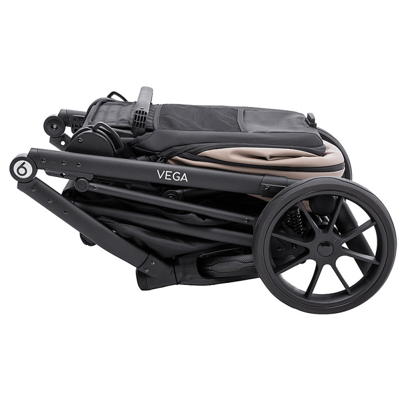 Універсальна коляска 2 в 1 Bair Vega ECO ve-04 капучино