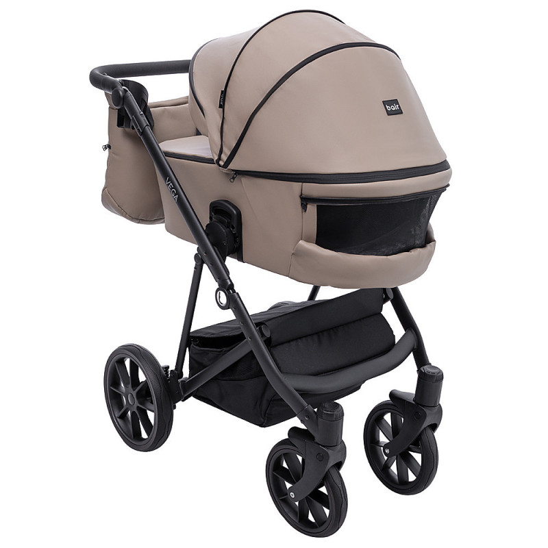 Універсальна коляска 2 в 1 Bair Vega ECO ve-04 капучино