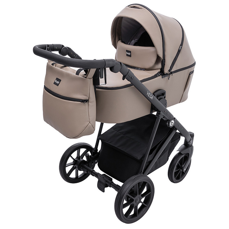 Універсальна коляска 2 в 1 Bair Vega ECO ve-04 капучино