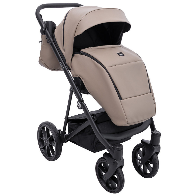 Універсальна коляска 2 в 1 Bair Vega ECO ve-04 капучино