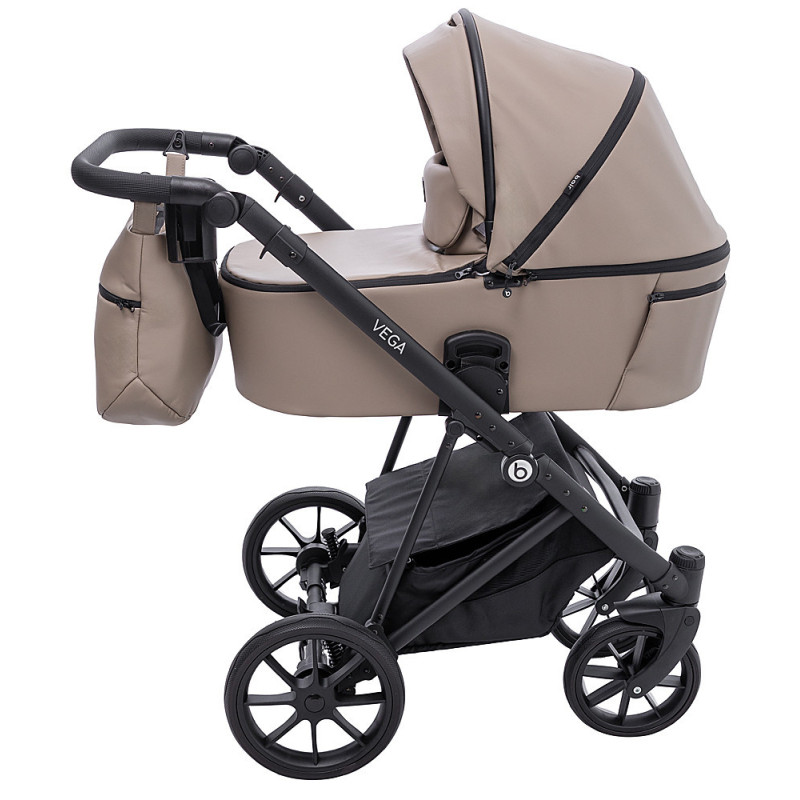 Універсальна коляска 2 в 1 Bair Vega ECO ve-04 капучино