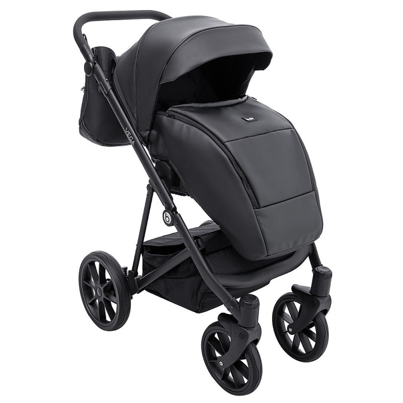 Універсальна коляска 2 в 1 Bair Vega ECO чорний
