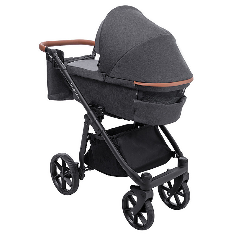 Універсальна коляска 2 в 1 Bair Palermo чорний