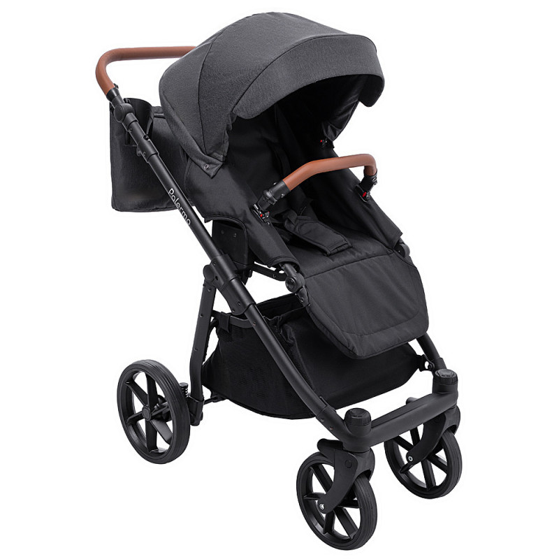 Універсальна коляска 2 в 1 Bair Palermo чорний