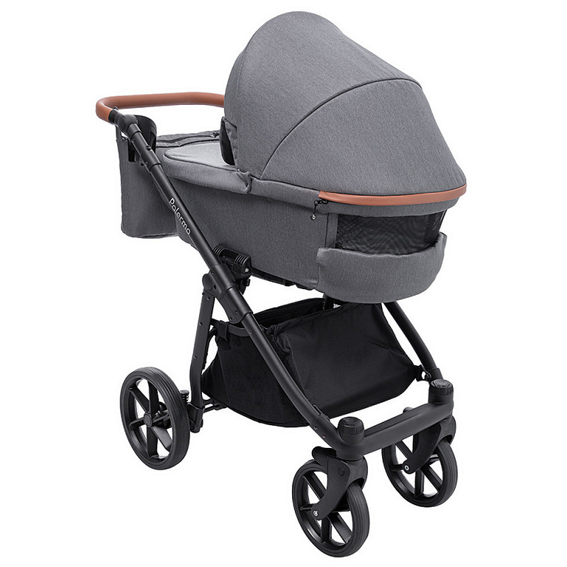Універсальна коляска 2 в 1 Bair Palermo bp-02 графіт