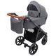 Універсальна коляска 2 в 1 Bair Palermo bp-02 графіт