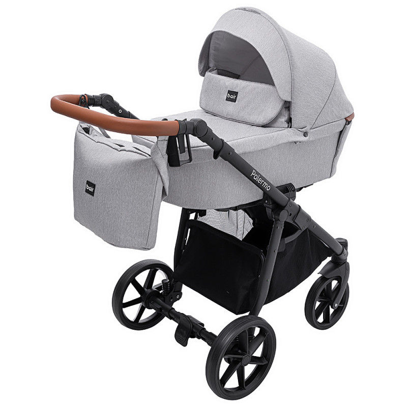 Універсальна коляска 2 в 1 Bair Palermo сірий