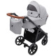 Універсальна коляска 2 в 1 Bair Palermo сірий