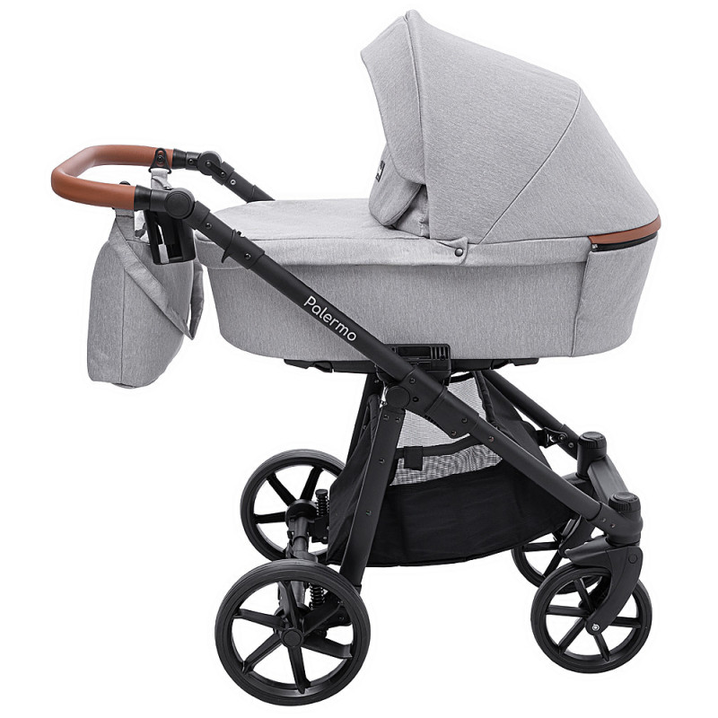 Універсальна коляска 2 в 1 Bair Palermo сірий