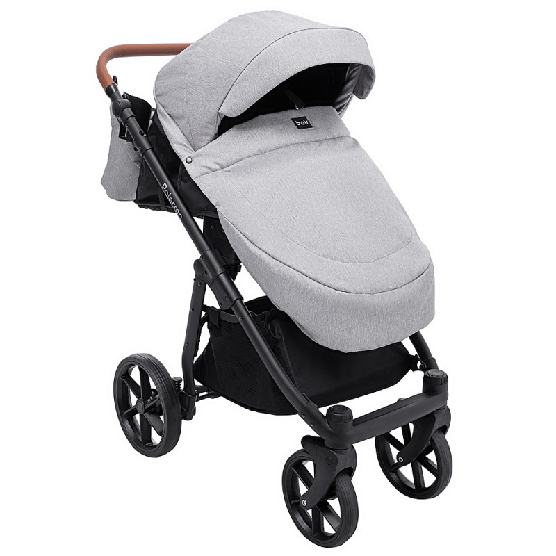 Універсальна коляска 2 в 1 Bair Palermo сірий