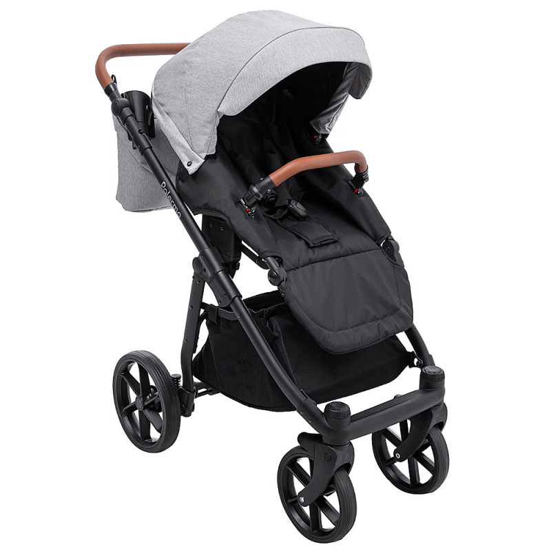 Універсальна коляска 2 в 1 Bair Palermo сірий
