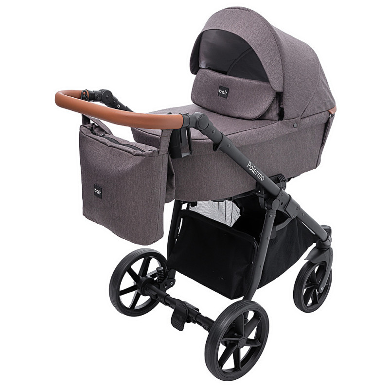 Універсальна коляска 2 в 1 Bair Palermo шоколад