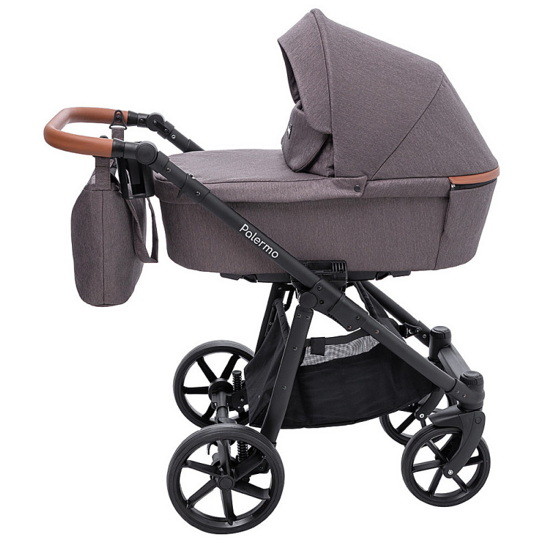 Універсальна коляска 2 в 1 Bair Palermo шоколад