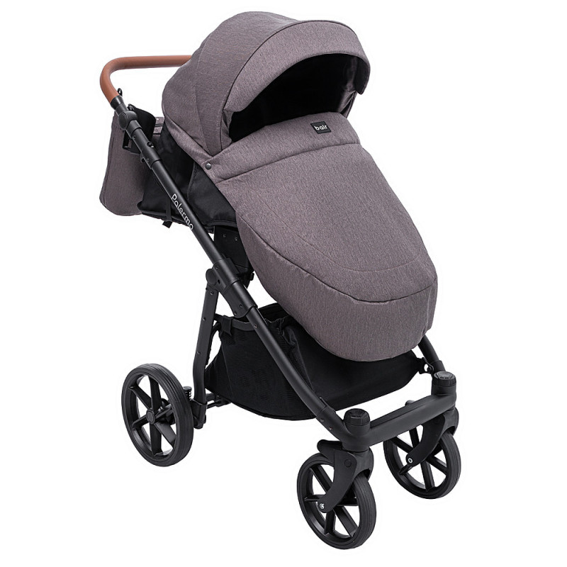 Універсальна коляска 2 в 1 Bair Palermo шоколад
